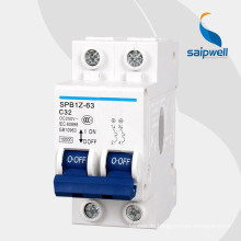 SAIP/SAIPWELL NEU 100 AMP ELEKTRONISCHE PV ANWENDUNG MINI 1P -Leistungsschalter